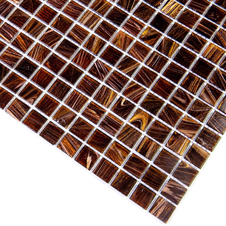 Керамическая Bonaparte Мозаика стеклянная Choko 31,5x31,5 — фото 2