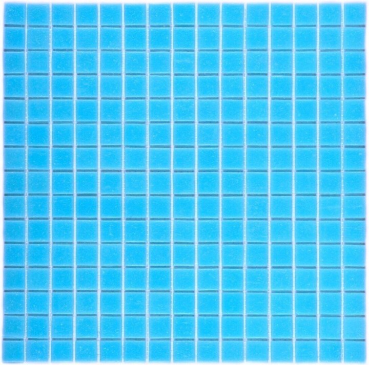 Керамическая Bonaparte Мозаика стеклянная Simple blue на бумаге 31,5x31,5 — фото 4