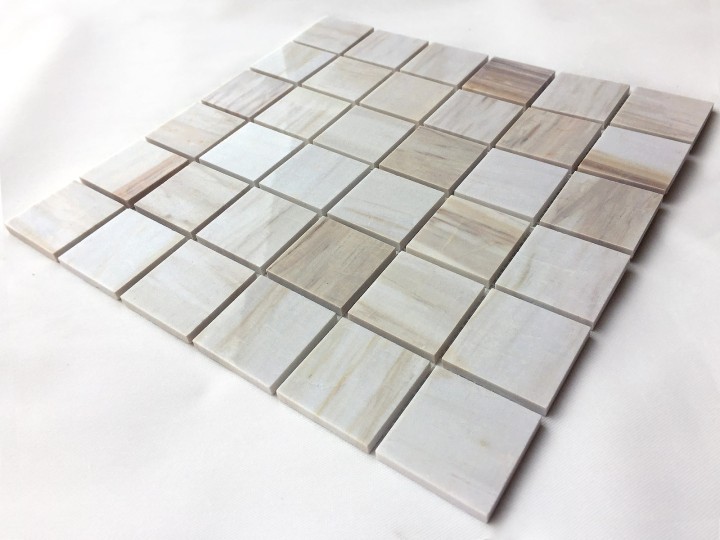 Leedo (Caramelle) Pietrine 7 мм Каменная мозаика Nuvola rosato POL 48x48x7 — фото 2