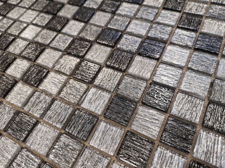 Стеклянная Leedo (Caramelle) Silk Way Мозаика Silver Flax 29,8х29,8 — фото 12