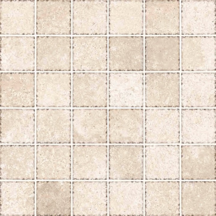 Керамическая Cerdomus Мозаика Cottage Mosaico 4,7x4,7 Bianco 30x30 матовая