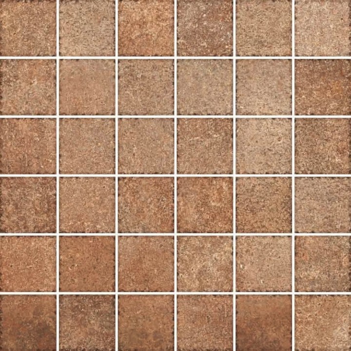 Керамическая Cerdomus Мозаика Cottage Mosaico 4,7x4,7 Cotto 30x30 матовая