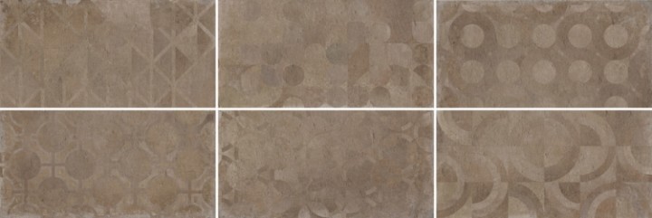 Cerdomus Керамогранит Verve Vintage Brown (6 soggetti Mix) 30x60 матовый