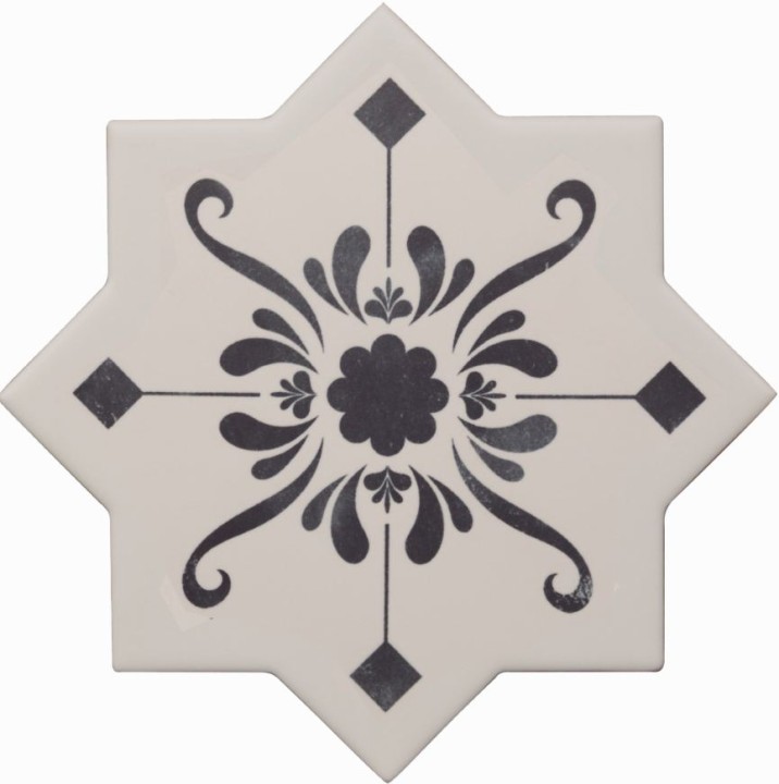 Декор Cevica Becolors Star DEC. Stencil Navy 13,2x13,2