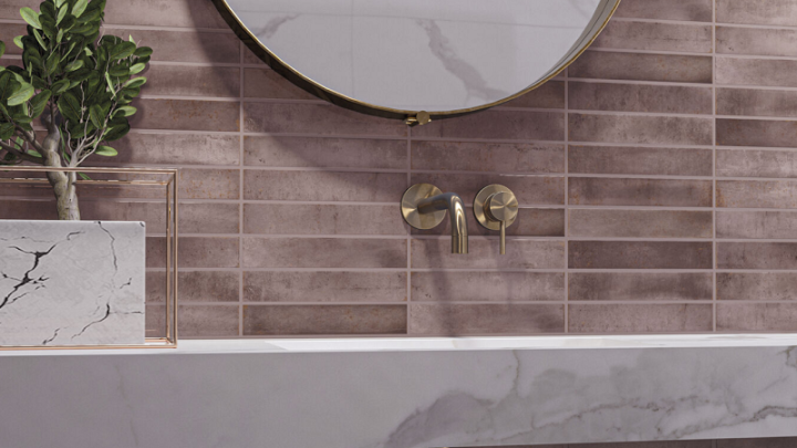 Cifre Настенная плитка Nautalis Anthracite Brillo 5х25 серая глянцевая — фото 5
