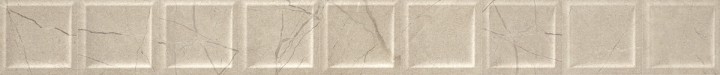 Бордюр Colorker Corinthian Listelo Crossed Cream 10,2x100