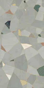 Матовый Dado Ceramica Wallpapers Керамогранит 303951 Kintsugi Rett (6 pcs mix) 60х120 — фото 3