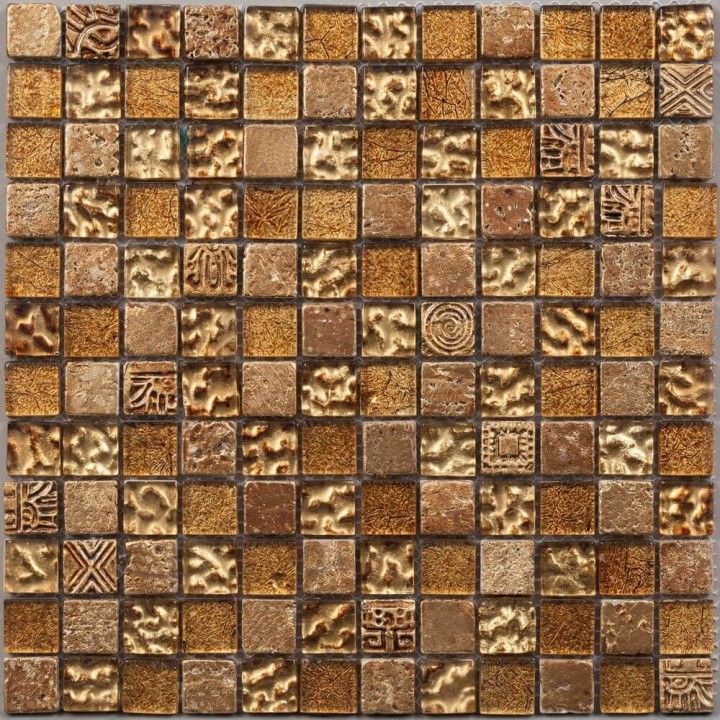 Миксы Миксы из стекла и камня Мозаика DAO-17 30x30 — фото 3