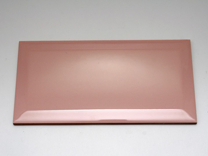 Настенная Biselado / Liso 10x20 Dar Ceramics Biselado Salmon Brillo 10x20 — фото 2
