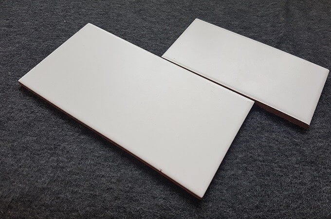 Настенная Biselado / Liso Dar Ceramics Liso Blanco Mate 7,5x15 — фото 2