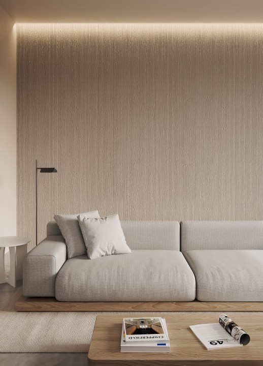 Гибкий камень Decaro WallPanels Flex Stone D1003 Slats 58x280 — фото 5