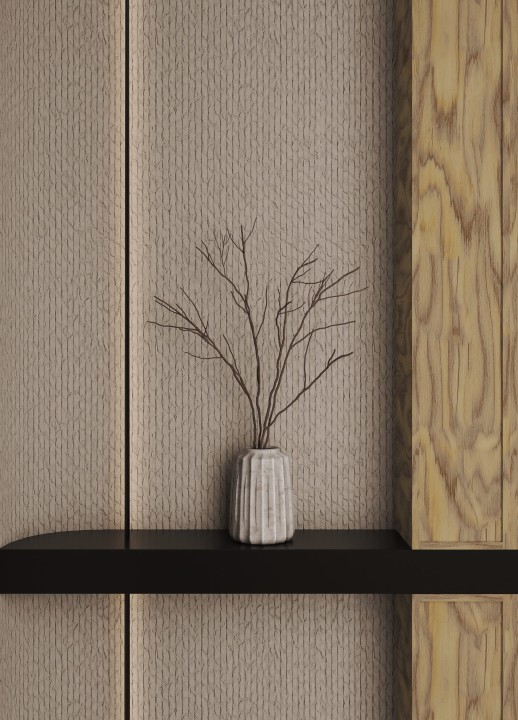 Гибкий камень Decaro WallPanels Flex Stone D1007 Striped Stone 120x280 — фото 3