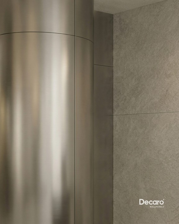3D панели из полимера Стеновая панель Decaro Wallpanels Metal D1130 120x300 — фото 6
