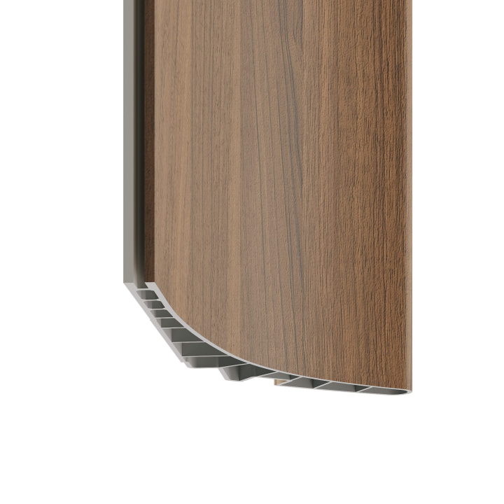 Радиусные элементы Радиусный элемент Leaf Decaro Wallpanels Wood D1104R 16x300 — фото 2
