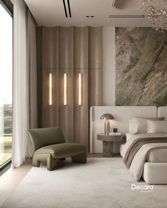 3D панели из полимера Стеновая панель Decaro Wallpanels Wood D1102 120x300 — фото 4