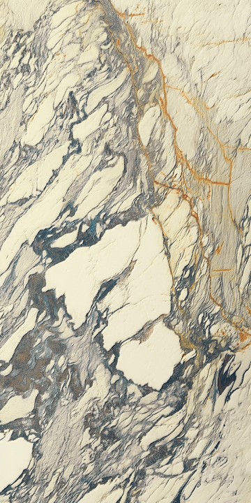Del Conca Керамогранит GCME07R Marble Edition Hme 7 Breccia Capraia 60х120 Rett Hard бежевый / серый матовый под мрамор — фото 3