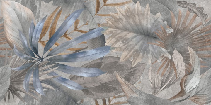 Delacora Керамогранит D120240G Bahamas Floristry Dark матовый граниль 600х1200x9.5 — фото 7