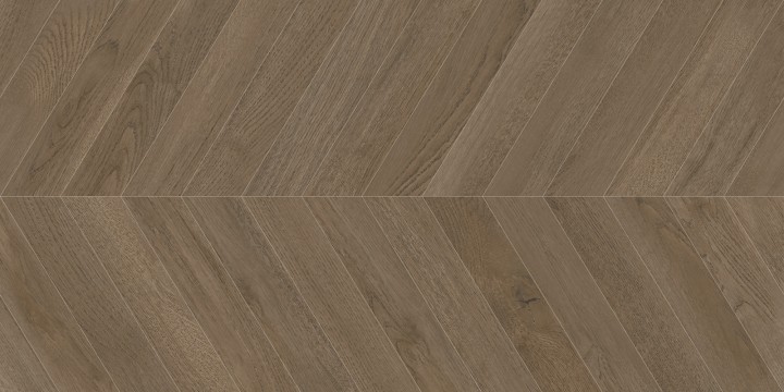 Матовый Delacora Walnut Chevron Dark 60х120 — фото 2