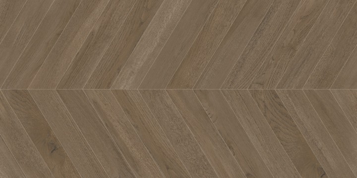 Матовый Delacora Walnut Chevron Dark 60х120 — фото 3