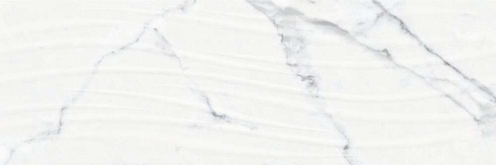 Dogma Плитка настенная Statuario Elegante Onda Shine Rettificato 30x90 — фото 2
