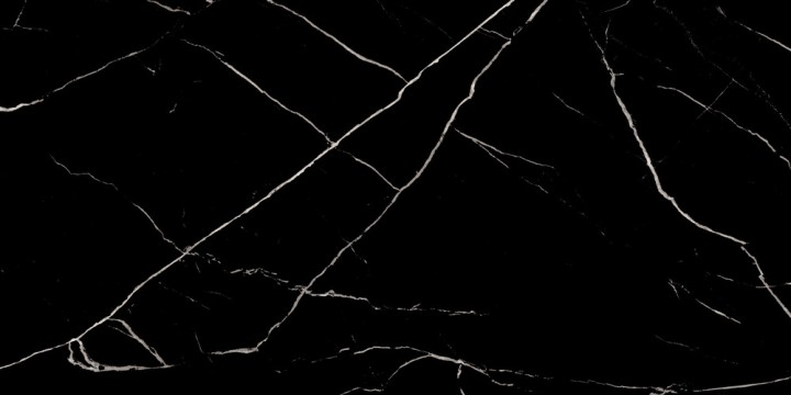 Матовый Duna Керамогранит Nero Marquina Black Panter 60х120 — фото 2