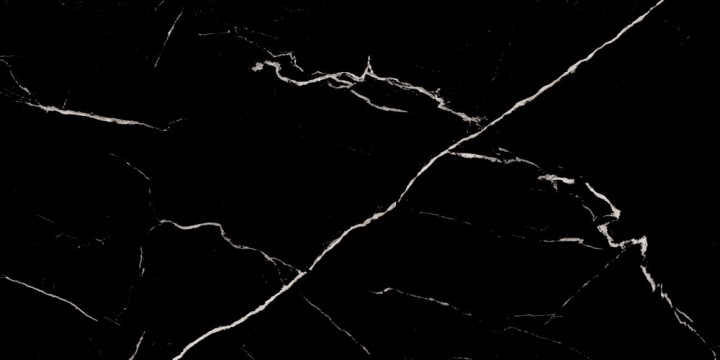 Матовый Duna Керамогранит Nero Marquina Black Panter 60х120 — фото 3