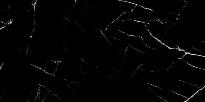 Матовый Duna Керамогранит Nero Marquina Black Panter 60х120 — фото 7