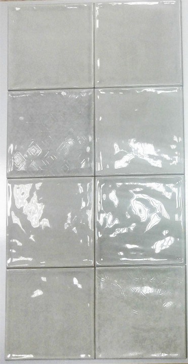 Настенная Glamour-chic El Barco Decorado Chic Gris 15x15 — фото 2