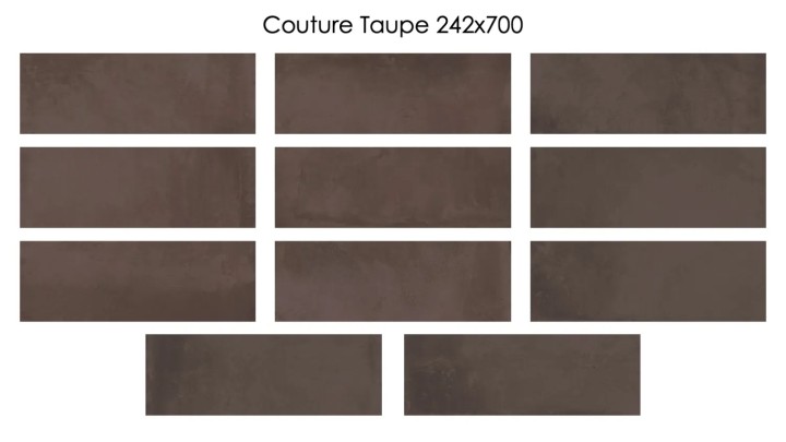 Настенная Плитка Eletto Ceramica 00-00108314 Couture Taupe 24.2х70 — фото 12