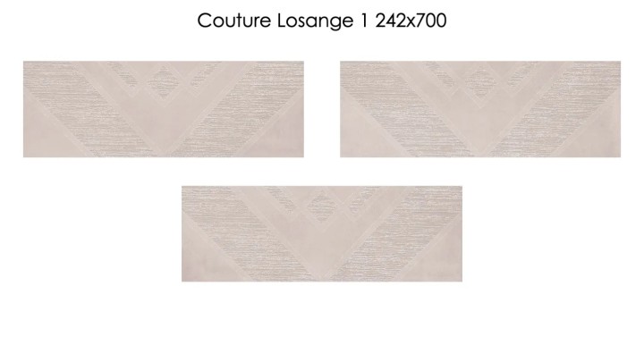 Настенная Плитка Eletto Ceramica 00-00108316 Couture Losange 1 24.2х70 — фото 4
