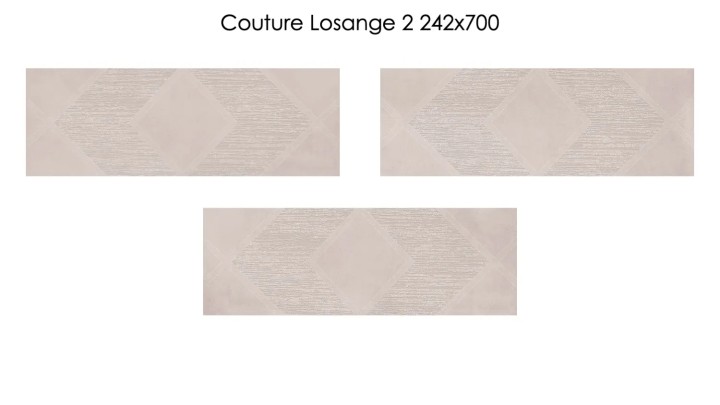 Настенная Плитка Eletto Ceramica 00-00108318 Couture Losange 2 24.2х70 — фото 4