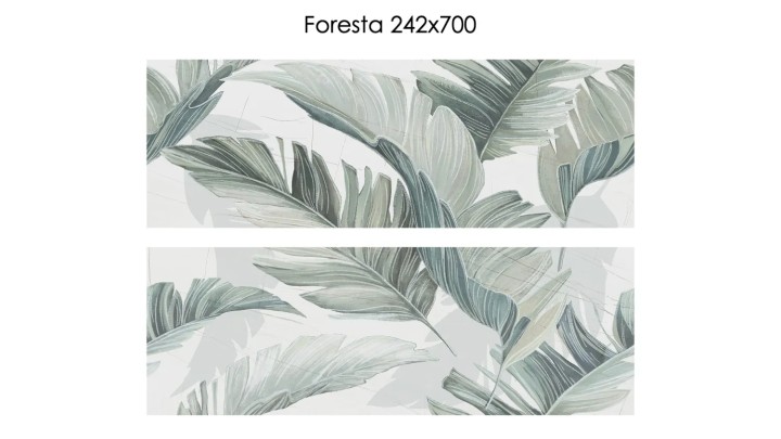 Панно Eletto Ceramica 00-00108461 Foresta 48.4х70 серое / зеленое (компл. из 2 шт) — фото 3