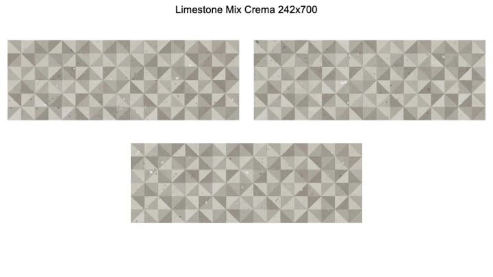 Настенная Плитка Eletto Ceramica 00-00108457 Limestone Mix Crema 24.2х70 — фото 4