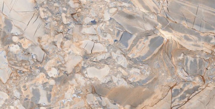 Полированный Ennface Accent Керамогранит ENACN1032GL60120 Breccia Oceanic Glossy 600х1200х9 — фото 2