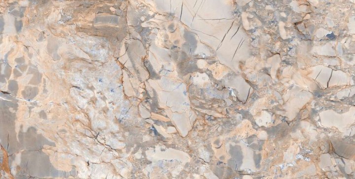 Полированный Ennface Accent Керамогранит ENACN1032GL60120 Breccia Oceanic Glossy 600х1200х9 — фото 3
