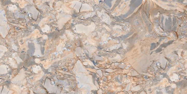 Полированный Ennface Accent Керамогранит ENACN1032GL60120 Breccia Oceanic Glossy 600х1200х9 — фото 5