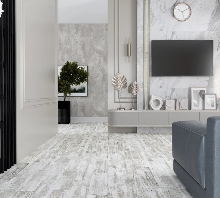 Матовый Eurotile Керамогранит RI 0005 RIVER 60х15х08 — фото 14