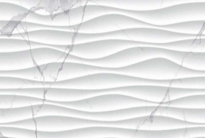 Настенная Eurotile Statuario White Плитка 9 SR 0105 Statuario Wave 27х40 — фото 11