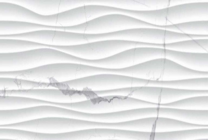 Настенная Eurotile Statuario White Плитка 9 SR 0105 Statuario Wave 27х40 — фото 7