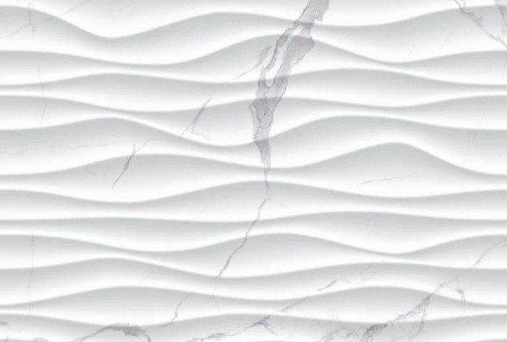 Настенная Eurotile Statuario White Плитка 9 SR 0105 Statuario Wave 27х40 — фото 8