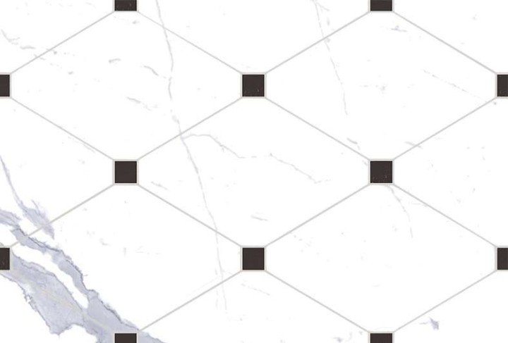Настенная Eurotile Statuario White Плитка 9 SR 0305 Statuario 27х40 — фото 2