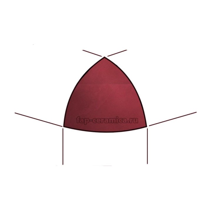 Спецэлементы Fap Color Now Marsala AE Spigolo 1x1