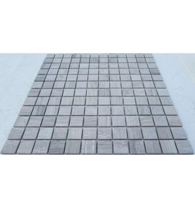 FK Marble Classic Mosaic Полированная мраморная мозаика White Wooden 23-4P 30x30 — фото 2