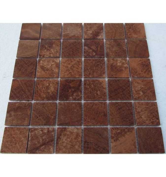 Мраморная FK Marble Classic Mosaic Мозаика из оникса полированная M072-48-6P мозаика из оникса 30x30 — фото 2