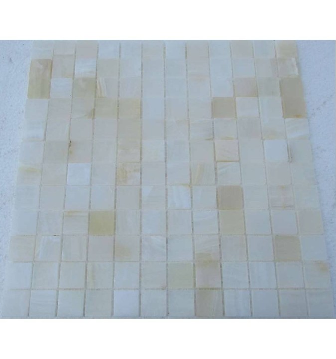 Мраморная FK Marble Classic Mosaic Мозаика из оникса полированная White Onyx 23-6P мозаика из оникса 30x30 — фото 2
