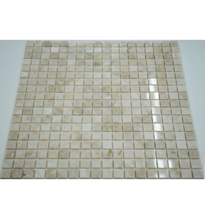 FK Marble Classic Mosaic Мраморная полированная мозаика Cappucino Beige 15-4P 30x30 — фото 2