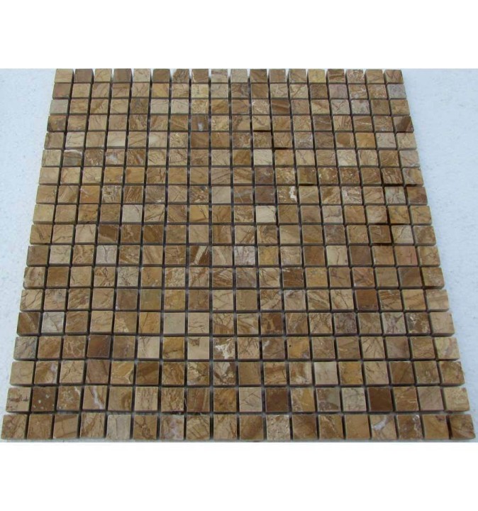 FK Marble Classic Mosaic Мраморная полированная мозаика M097-15-8P 30x30 — фото 2