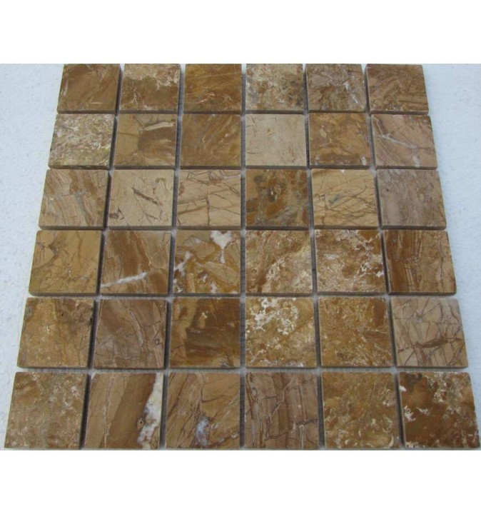 FK Marble Classic Mosaic Мраморная полированная мозаика M097-48-8P 30x30 — фото 2
