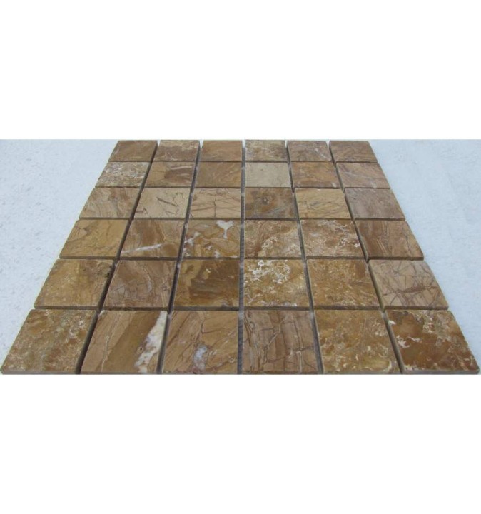 FK Marble Classic Mosaic Мраморная полированная мозаика M097-48-8P 30x30 — фото 3
