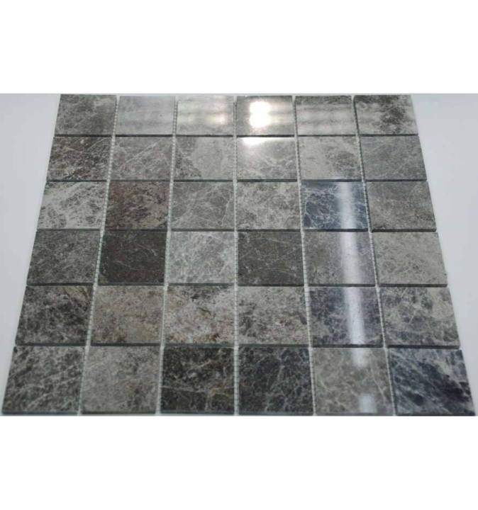FK Marble Classic Mosaic Мраморная полированная мозаика Sultan Dark 48-4P 30x30 — фото 2